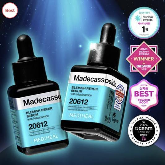 韓國直送Mediheal積雪草苷舒敏淡斑修復精華 40ml x2 Set Mediheal