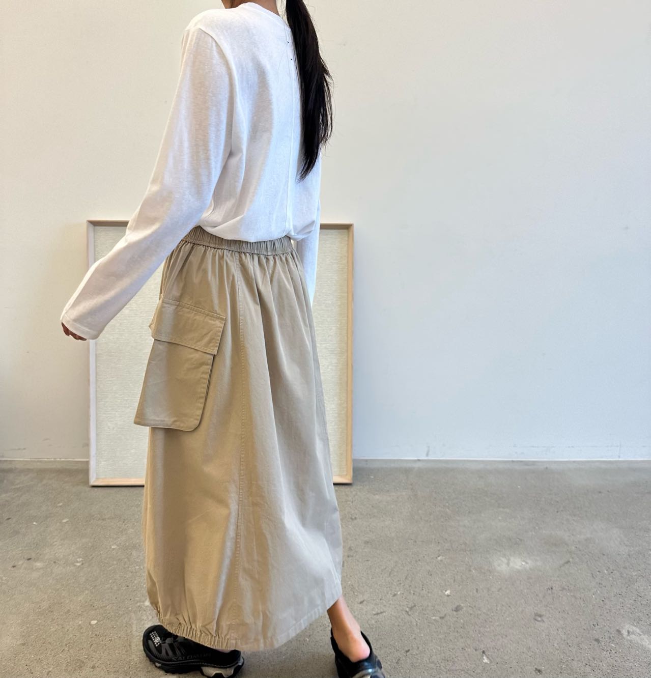 韓國直送Bread skirt