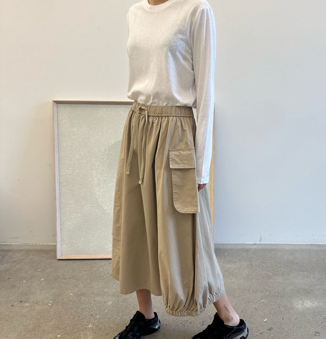 韓國直送Bread skirt