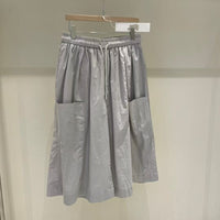 韓國直送Pocketed A-Line Skirt