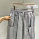 韓國直送Pocketed A-Line Skirt
