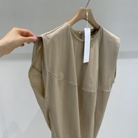 韓國直送Asymmetrical Slit Shirt