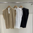 韓國直送Asymmetrical Slit Shirt