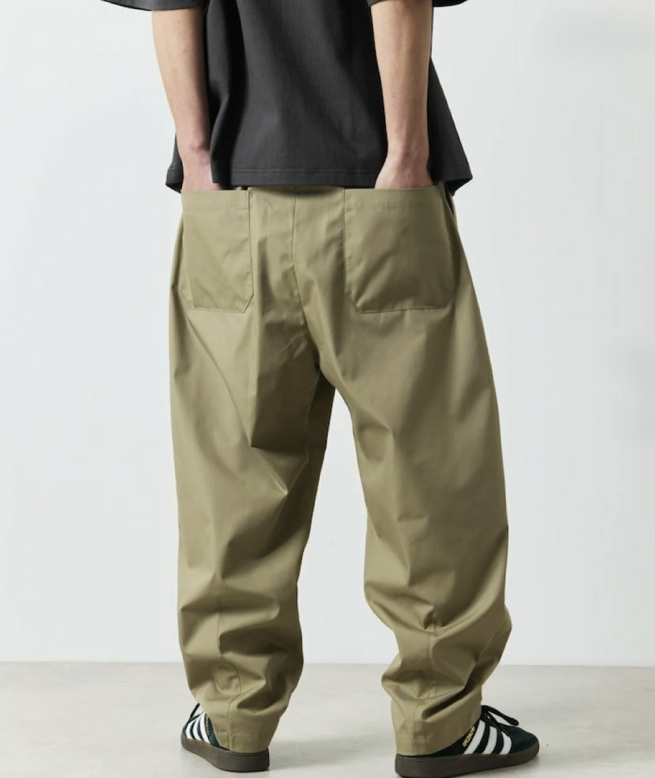 日本直送FREAK'S STORE Wide Silhouette Ankle Tuck Chef Pants
