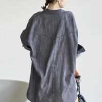 日本直送Denim Western Big Shirt