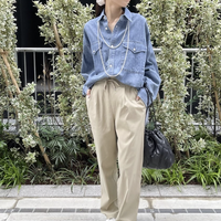 日本直送Denim Western Big Shirt