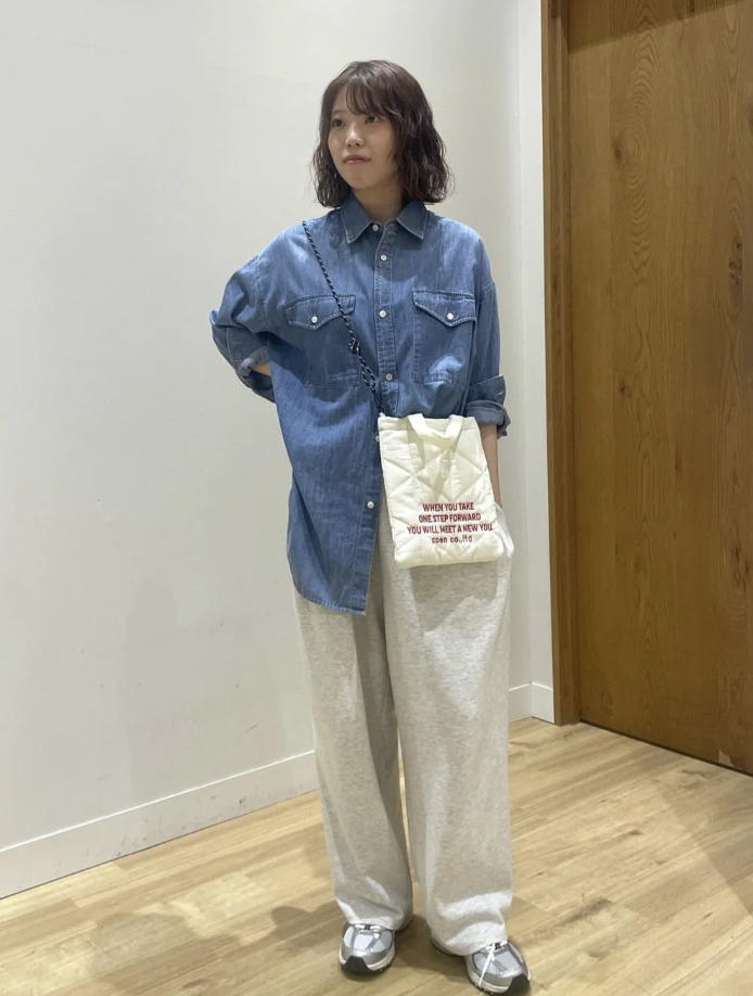 日本直送Denim Western Big Shirt