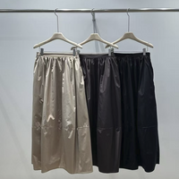 韓國直送Essential Layered Sweat／ Silk Flow Skirt