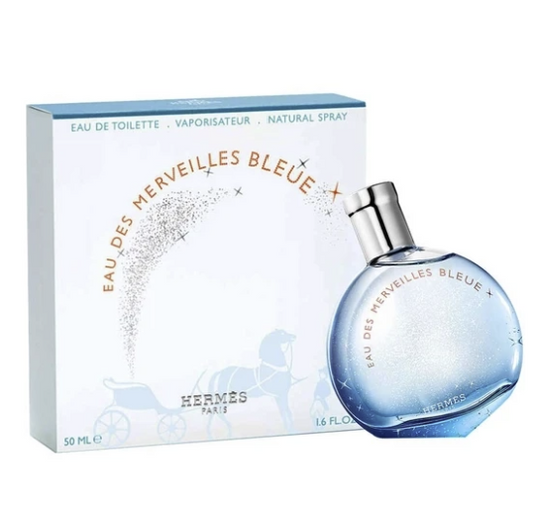 🌊✨🐴Hermes藍色橘彩星光淡香水 Eau des Merveilles Bleue ✨🌊 50ml - HLY & CHOCCICO