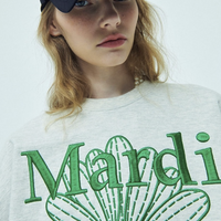 Mardi Sweatshirt Flowermardi Needlework - HLY & CHOCCICO