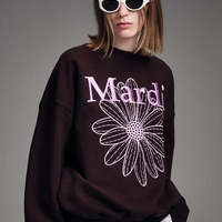 Mardi Sweatshirt Flowermardi Needlework - HLY & CHOCCICO