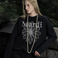 Mardi Sweatshirt Flowermardi Needlework - HLY & CHOCCICO