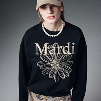 Mardi Sweatshirt Flowermardi Needlework - HLY & CHOCCICO