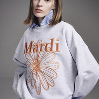 Mardi Sweatshirt Flowermardi Needlework - HLY & CHOCCICO