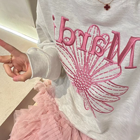 Mardi Sweatshirt Flowermardi Needlework - HLY & CHOCCICO