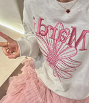 Mardi Sweatshirt Flowermardi Needlework - HLY & CHOCCICO