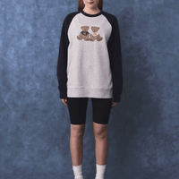 Girl x MFG Twin Bear Sweatshirt - HLY & CHOCCICO