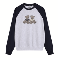 Girl x MFG Twin Bear Sweatshirt - HLY & CHOCCICO
