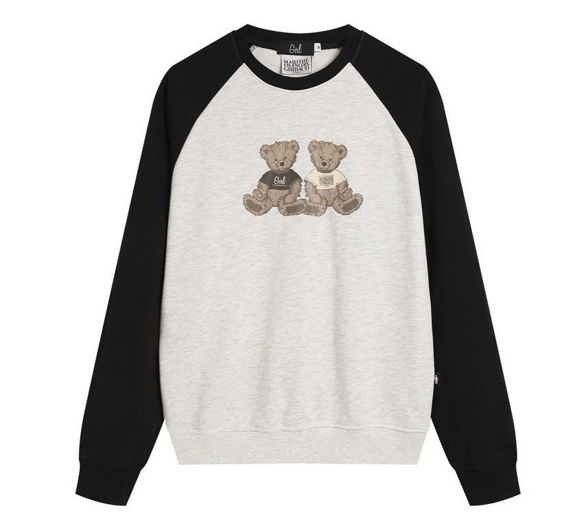 Girl x MFG Twin Bear Sweatshirt - HLY & CHOCCICO