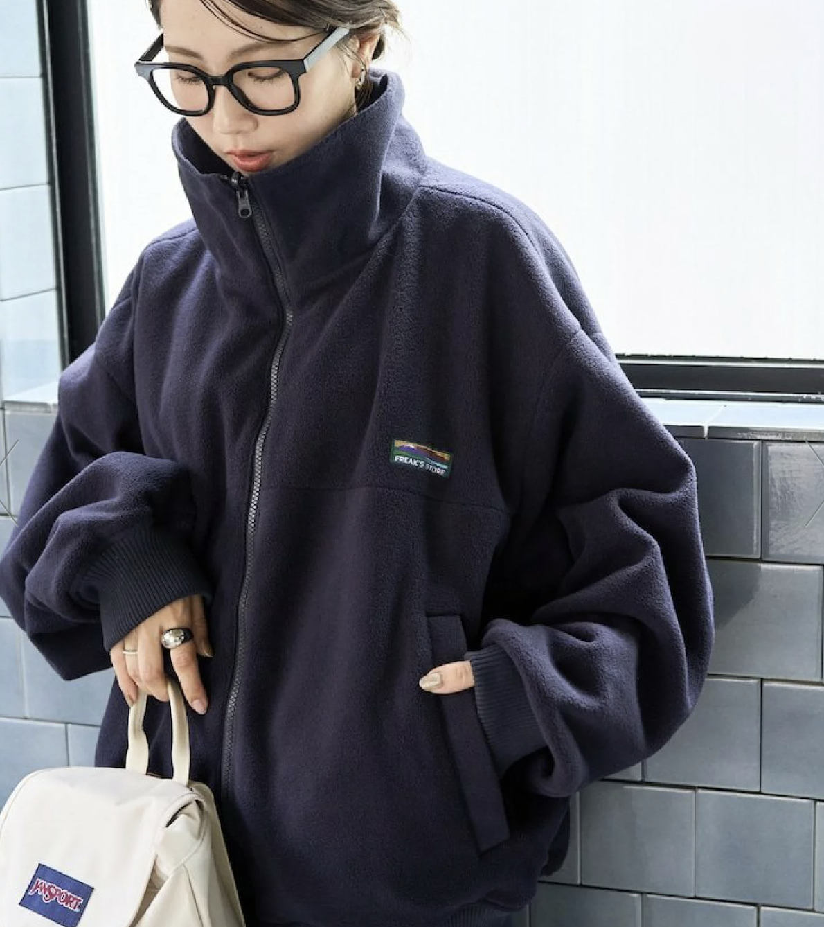 日本直送 25AW[限量版] FREAK'S STORE Outdoors Reversible Stand Collar Blouson