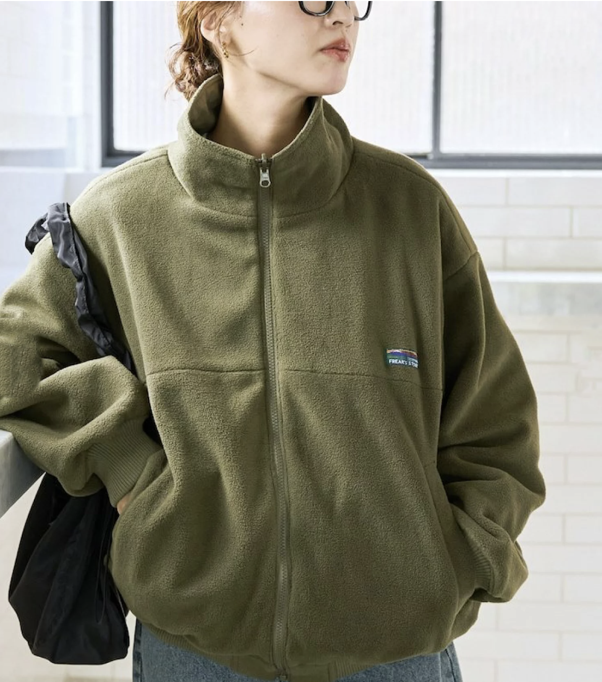 日本直送 25AW[限量版] FREAK'S STORE Outdoors Reversible Stand Collar Blouson