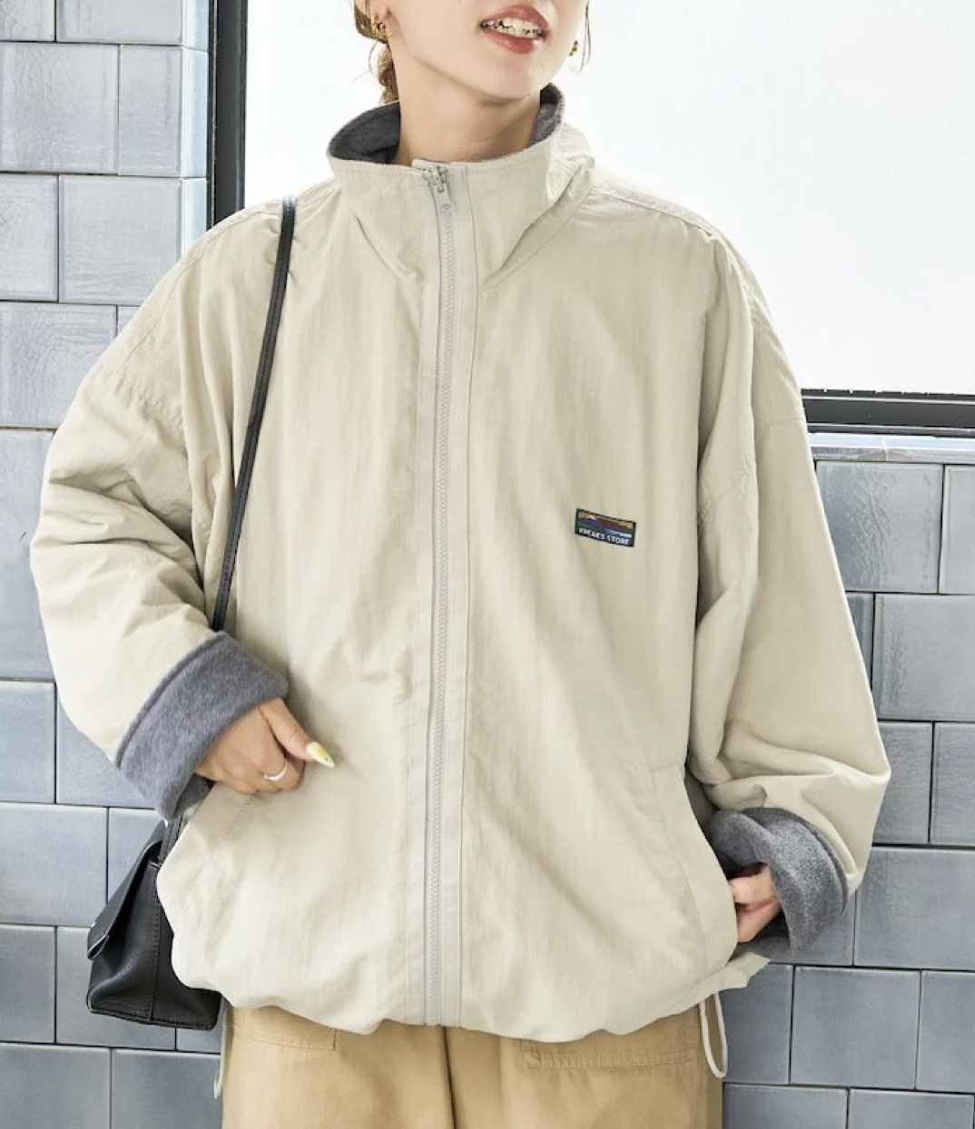 日本直送 25AW[限量版] FREAK'S STORE Back Fleece Reversible Jacket