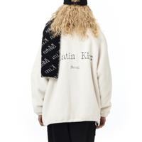 MATIN KIM FLEECE ZIP UP Jacket