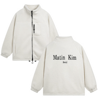 MATIN KIM FLEECE ZIP UP Jacket