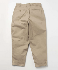 BMS PLUS 2 Pleats Twill - HLY & CHOCCICO