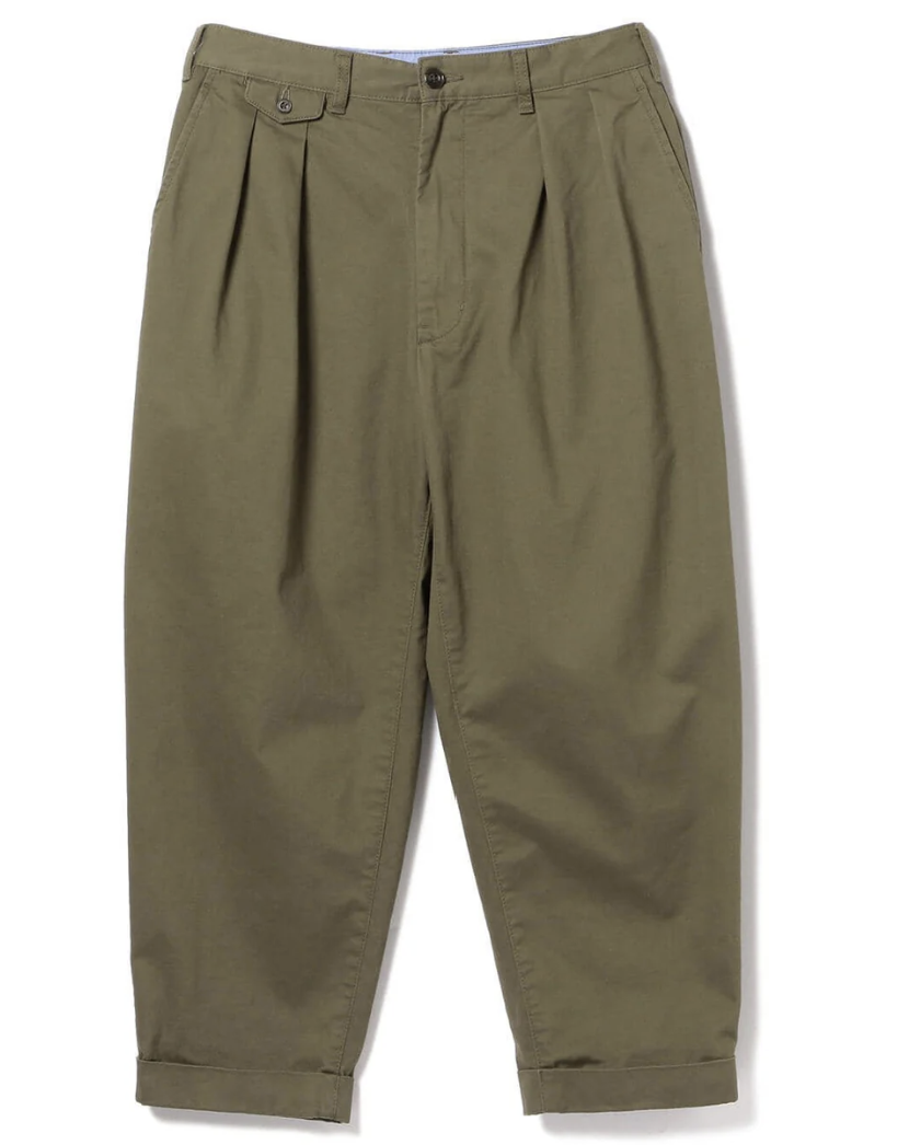 BMS PLUS 2 Pleats Twill