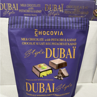 Chocovia Dubai Style Milk Chocolate with Pistachio & Kadaif 杜拜風味開心果牛奶朱古力 (450g)