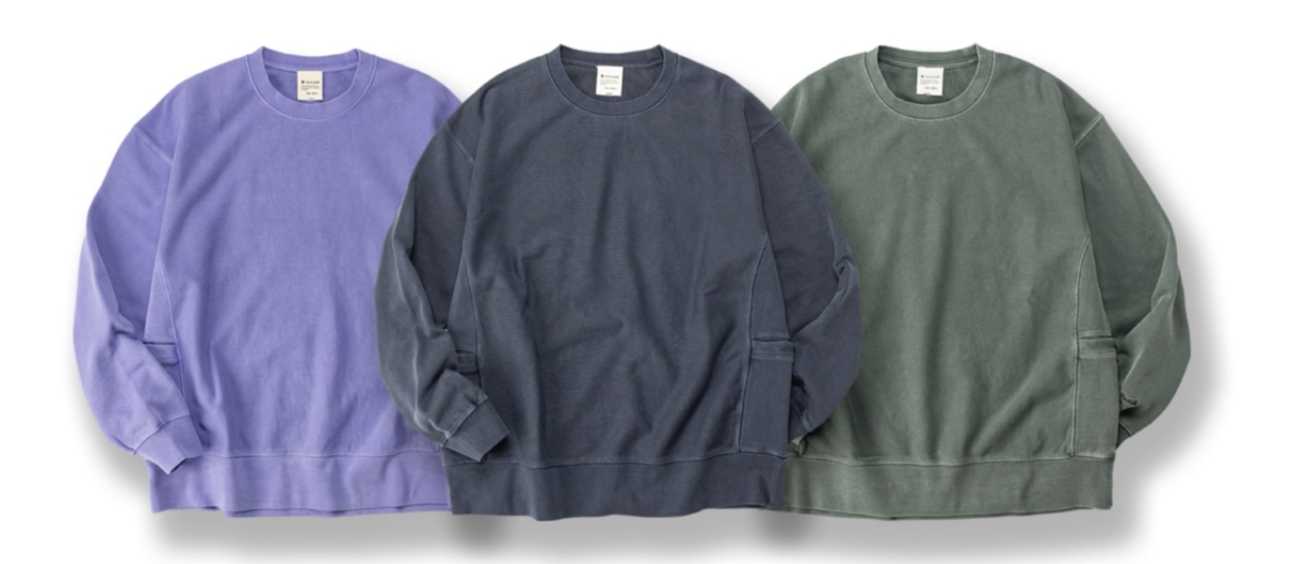 Snow Peak Garment Dyed Pullover - HLY & CHOCCICO