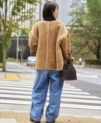 日本直送 Reversible Colorless Corduroy Blouson - HLY & CHOCCICO