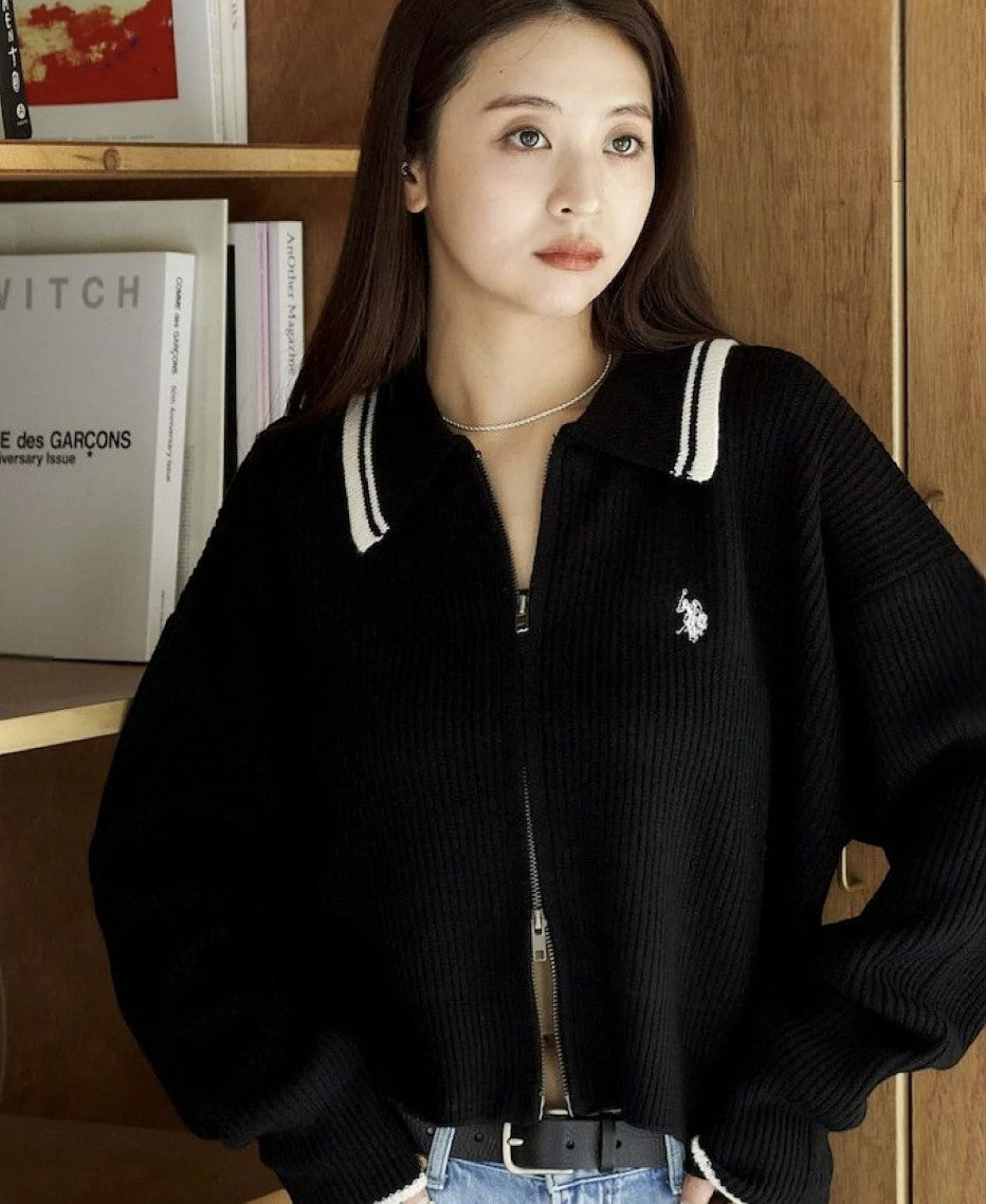 日本直送 限量版 F'S X U.S. POLO ASSN Collar Line Driver's Knit - HLY & CHOCCICO