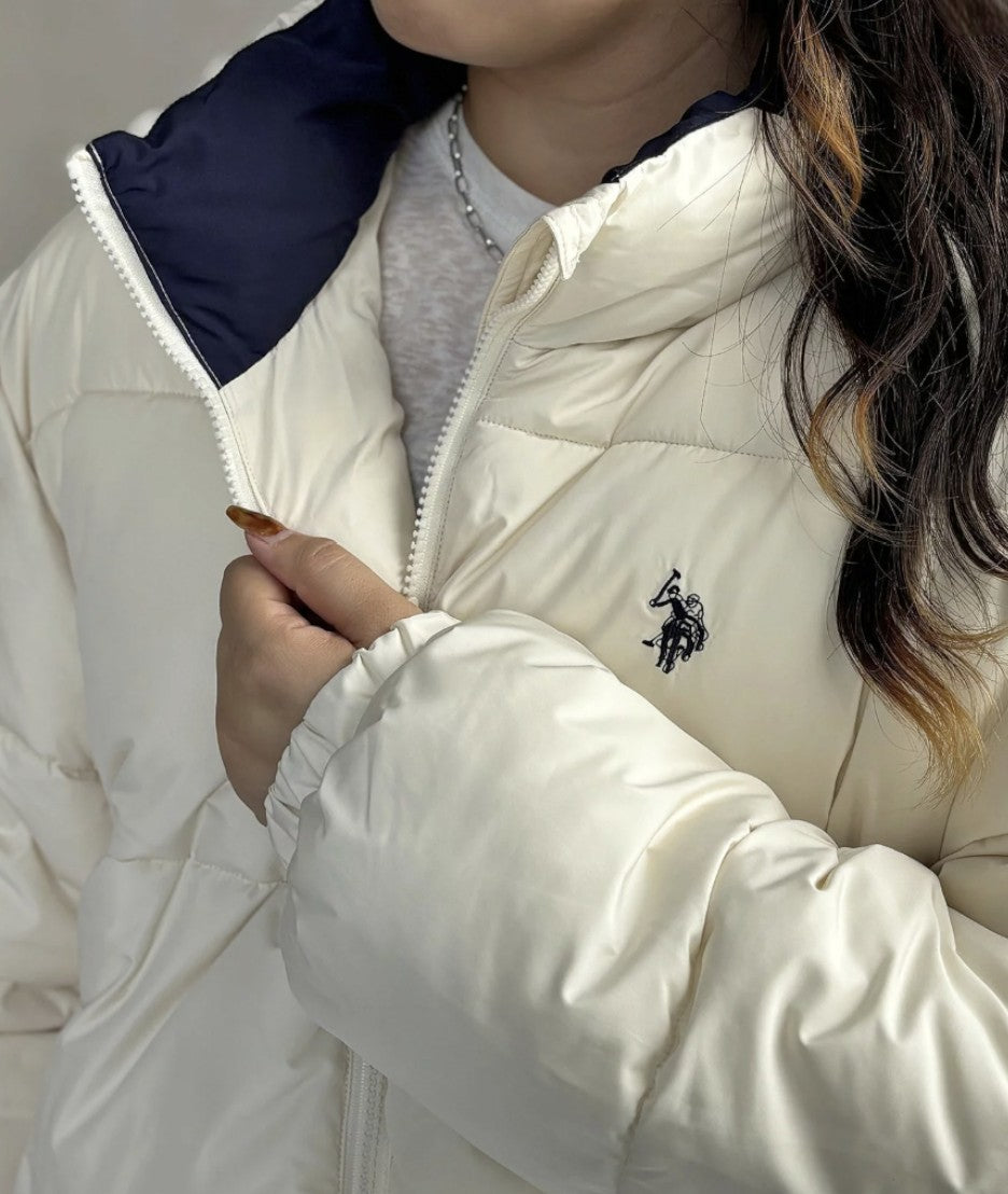 日本直送 U.S. POLO ASSN  Water-Repellent Cotton Jacket - HLY &amp; CHOCCICO