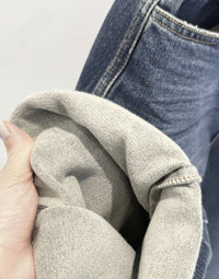 韓國直送Plush jeans (加絨款) - HLY & CHOCCICO