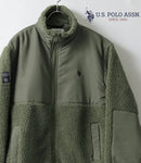 日本直送 U.S. POLO ASSN Boa Fleece Jacket - HLY & CHOCCICO