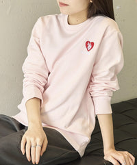 日本直送 U.S. POLO ASSN Heart Embroidery Crew Neck Sweatshirt - HLY & CHOCCICO