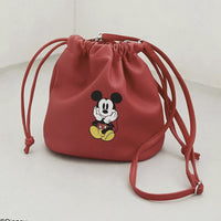 日本直送MICKEY Leather-Like Drawstring Bag - HLY & CHOCCICO