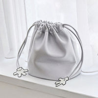 日本直送MICKEY Leather-Like Drawstring Bag - HLY & CHOCCICO