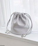 日本直送MICKEY Leather-Like Drawstring Bag - HLY & CHOCCICO