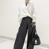 日本直送MICKEY Leather-Like Drawstring Bag - HLY & CHOCCICO