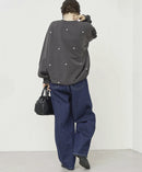 日本直送 Heart Embroidered Lining Sweat Pullover - HLY & CHOCCICO