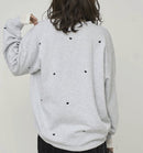 日本直送 Heart Embroidered Lining Sweat Pullover - HLY & CHOCCICO