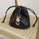 日本直送MICKEY Leather-Like Drawstring Bag - HLY & CHOCCICO