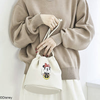 日本直送MICKEY Leather-Like Drawstring Bag - HLY & CHOCCICO
