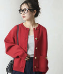 日本直送 25AW Gold Button Knit Cardigan - HLY & CHOCCICO