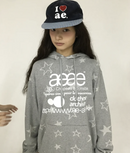 韓國直送Aeae Star Print Hoodie - HLY & CHOCCICO