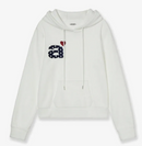 韓國直送Aeae Dot Small Letter Fleece Hoodie - HLY & CHOCCICO