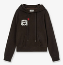 韓國直送Aeae Dot Small Letter Fleece Hoodie - HLY & CHOCCICO